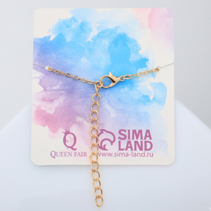 Кулон «Балерина» фуэте, цвет белый в золоте, 40 см Кулон «Балерина» фуэте, цвет белый в золоте, 40 см