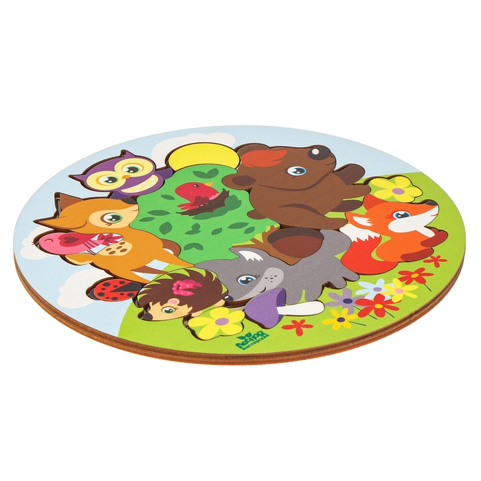 Головоломка «Лесные жители» Головоломка «Лесные жители»