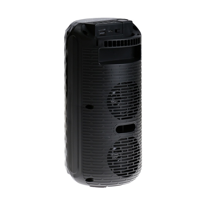 Портативная караоке система Music Box, 10 Вт, FM, USB, BT, 1200 мАч, чёрная Портативная караоке система Music Box, 10 Вт, FM, USB, BT, 1200 мАч, чёрная