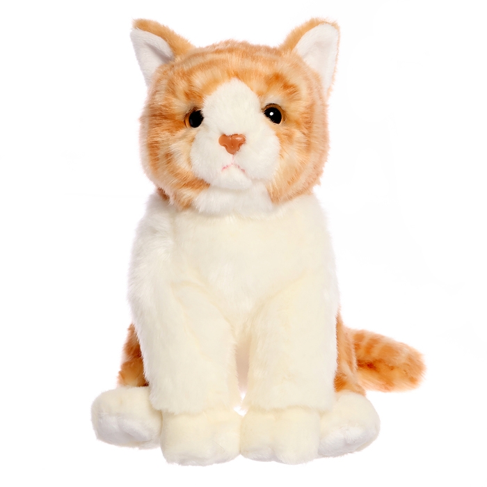 Мягкая игрушка «Котик рыжий полосатый» сидячий, 25 см Мягкая игрушка «Котик рыжий полосатый» сидячий, 25 см