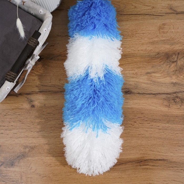 Щётка для пыли Доляна «Небо», микрофибра, 61×5 см Щётка для пыли Доляна «Небо», микрофибра, 61×5 см