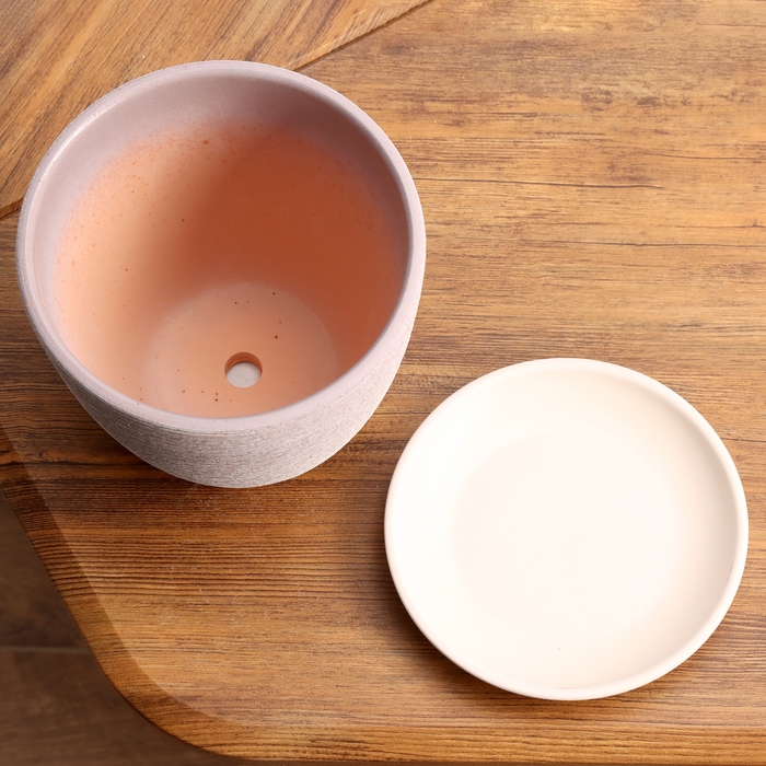 Горшок цветочный Халва сиреневый крокус №2, 1,4 л, d - 14,9 см Горшок цветочный Халва сиреневый крокус №2, 1,4 л, d - 14,9 см