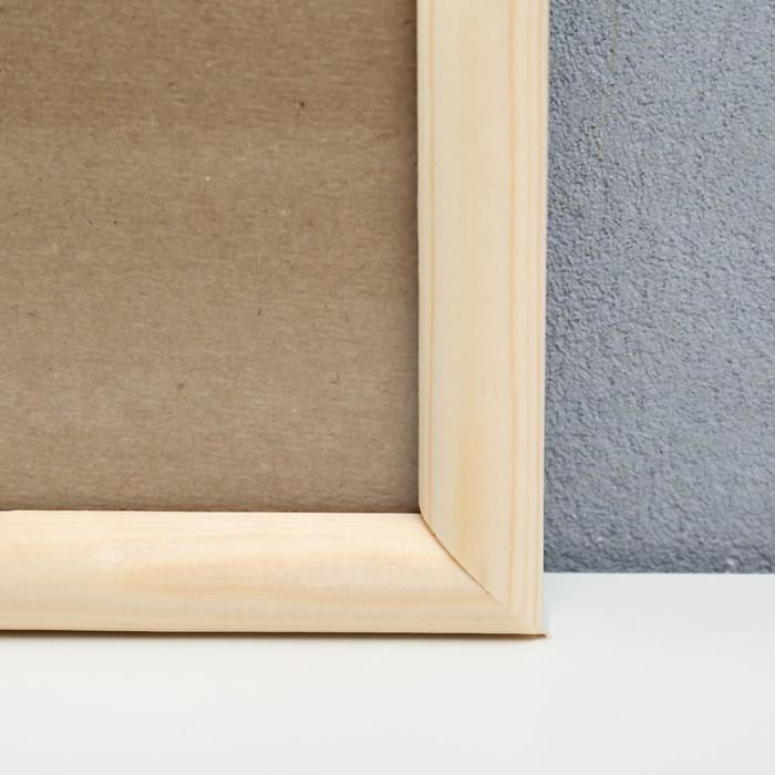 Фоторамка 20х50 см белое дерево № 5 Фоторамка 20х50 см белое дерево № 5