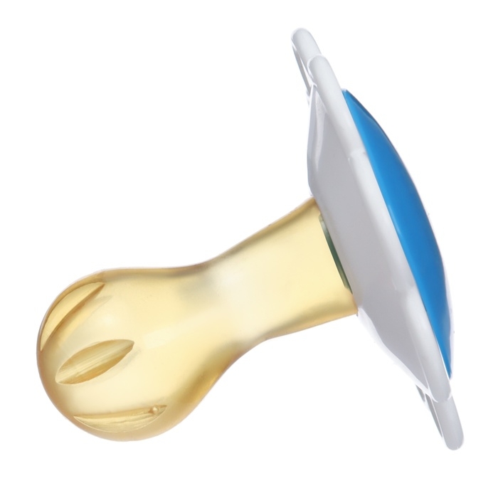 Соска - пустышка классическая, латекс, +0 мес., «Ромашка», цвет МИКС