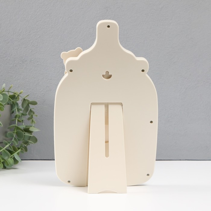 Фоторамка пластик 13х18 см Фоторамка пластик 13х18 см "Детская бутылочка" МИКС 17х3,5х28 см