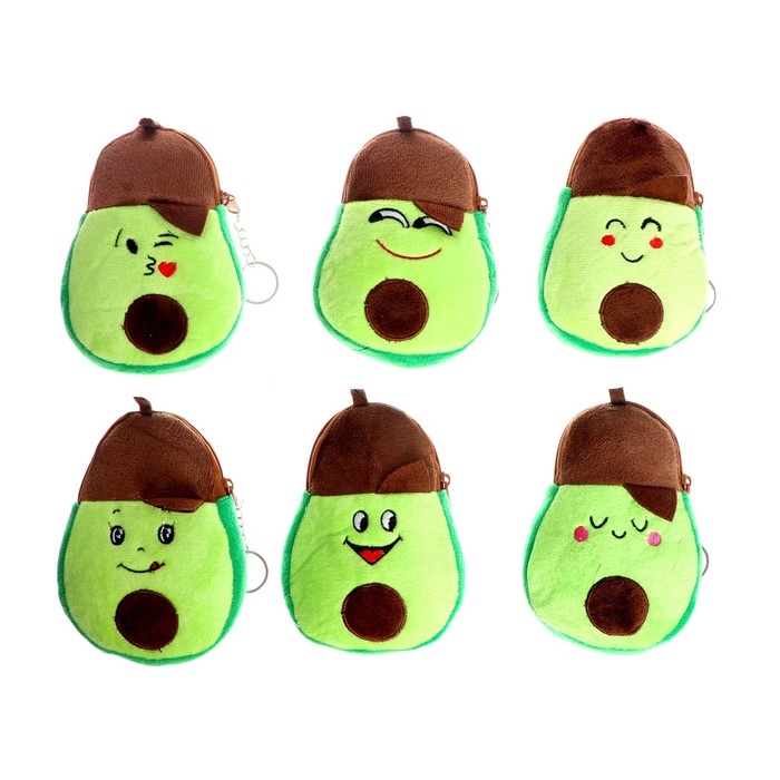 Кошелёк «Авокадо», на брелоке, виды МИКС