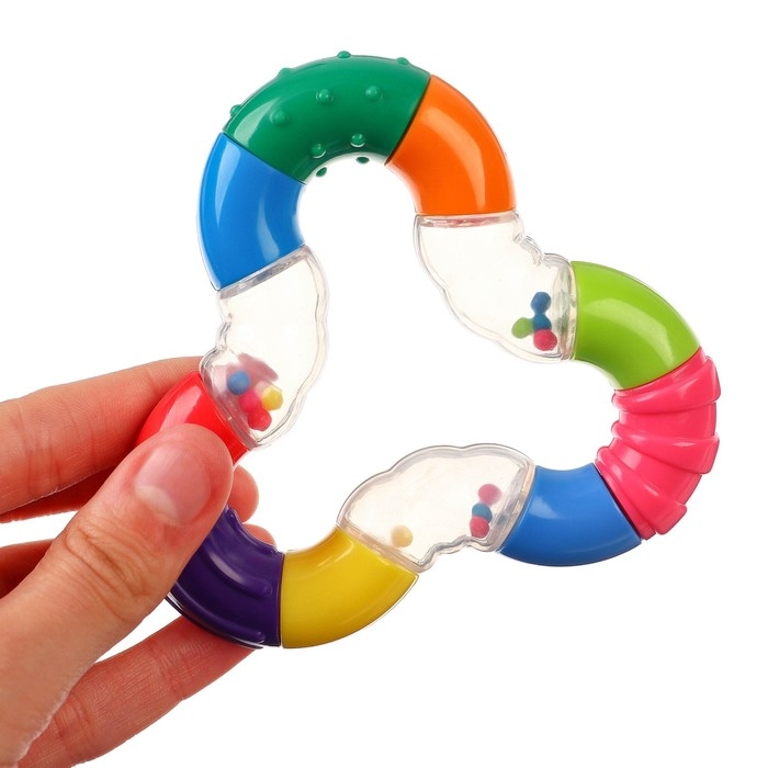 Погремушка «Зигзаг», Крошка Я Погремушка «Зигзаг», Крошка Я