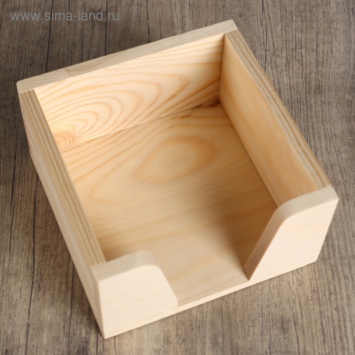 Подставка для салфеток из СОСНЫ, H= 8 см Подставка для салфеток из СОСНЫ, H= 8 см