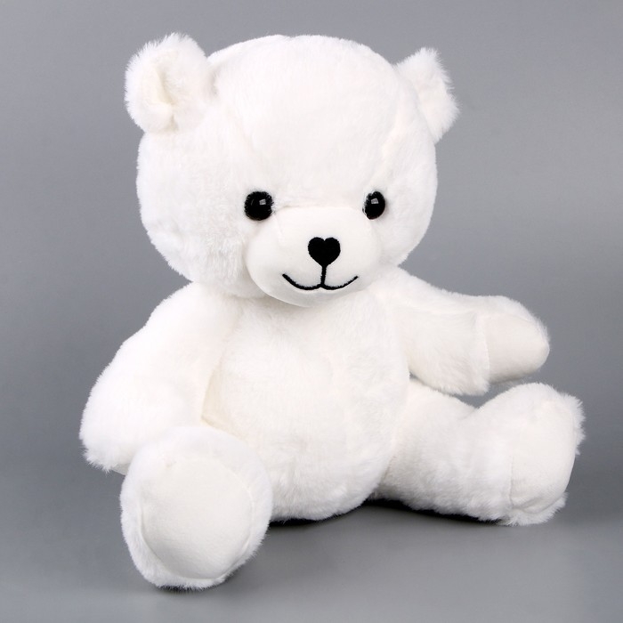 Мягкая игрушка «Мишка», 25 см, цвет белый Мягкая игрушка «Мишка», 25 см, цвет белый