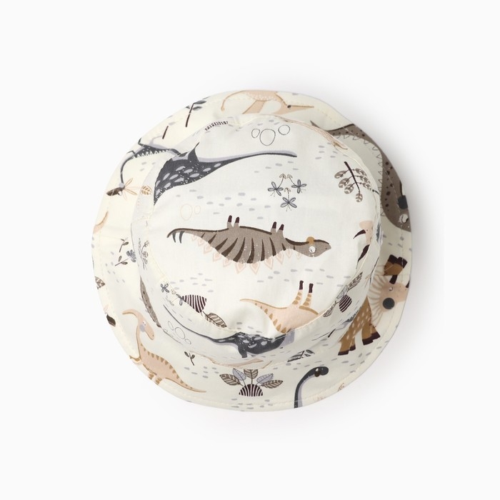 Панама детская, цвет бежевый, размер 48 Панама детская, цвет бежевый, размер 48