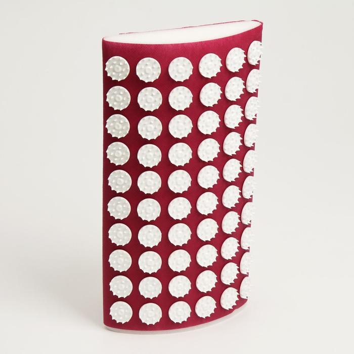 Аппликатор Кузнецова, валик для поясницы, спанбонд, красный, 19 x 32 см. Аппликатор Кузнецова, валик для поясницы, спанбонд, красный, 19 x 32 см.