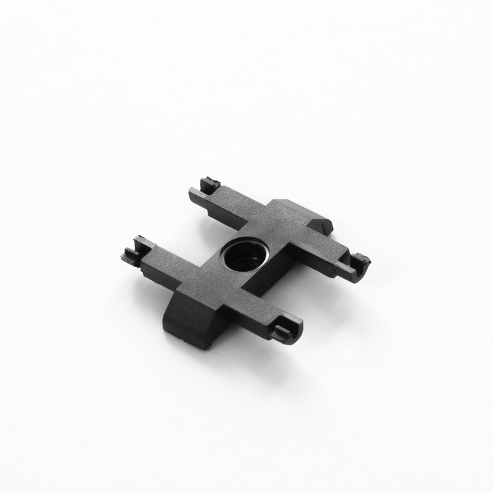 Коннектор прямой SLIM Коннектор прямой SLIM "I-образный" 4-жильный черный 0,7х4х2см