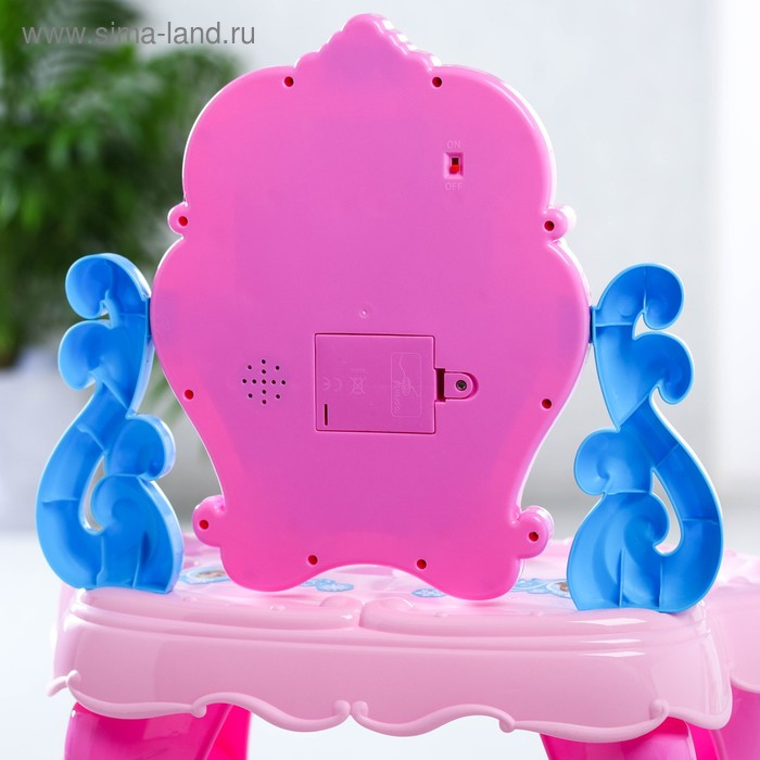 Игровой набор «Столик с зеркалом», Холодное сердце, свет, звук, 14 предметов, высота 60 см Игровой набор «Столик с зеркалом», Холодное сердце, свет, звук, 14 предметов, высота 60 см