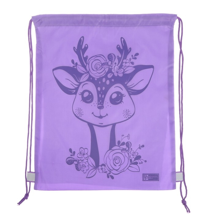 Мешок для обуви 420 х 340 мм, Феникс  Мешок для обуви 420 х 340 мм, Феникс "Оленёнок"