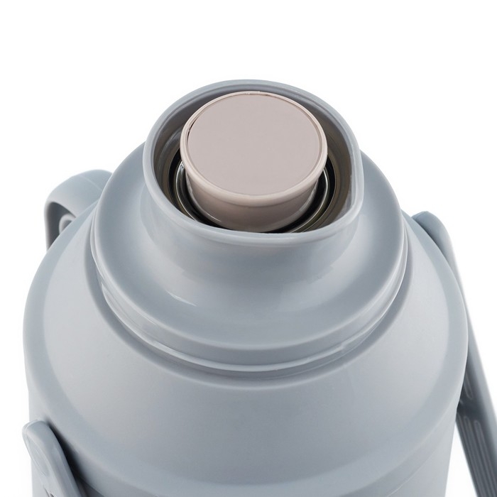 Термос 3.2 л, со стеклянной колбой, сохраняет тепло 36 ч, серый Термос 3.2 л, со стеклянной колбой, сохраняет тепло 36 ч, серый