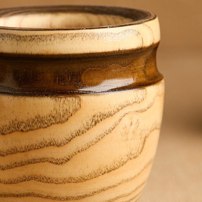 Набор: ступка с пестиком, ясень , 13 см, МИКС Набор: ступка с пестиком, ясень , 13 см, МИКС