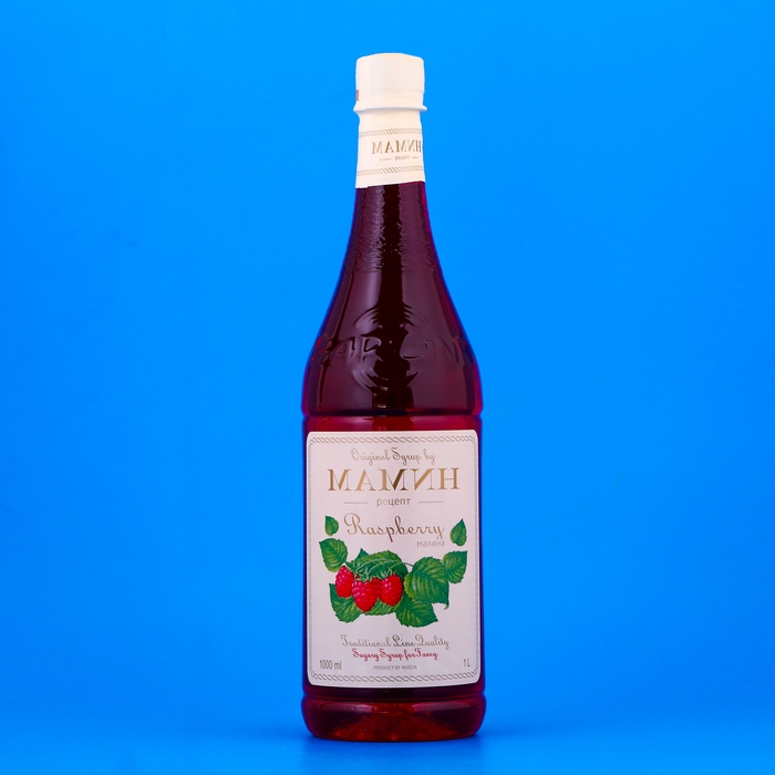 Сироп Сироп "Мамин рецепт" со вкусом малины, ПЭТ, 1 л