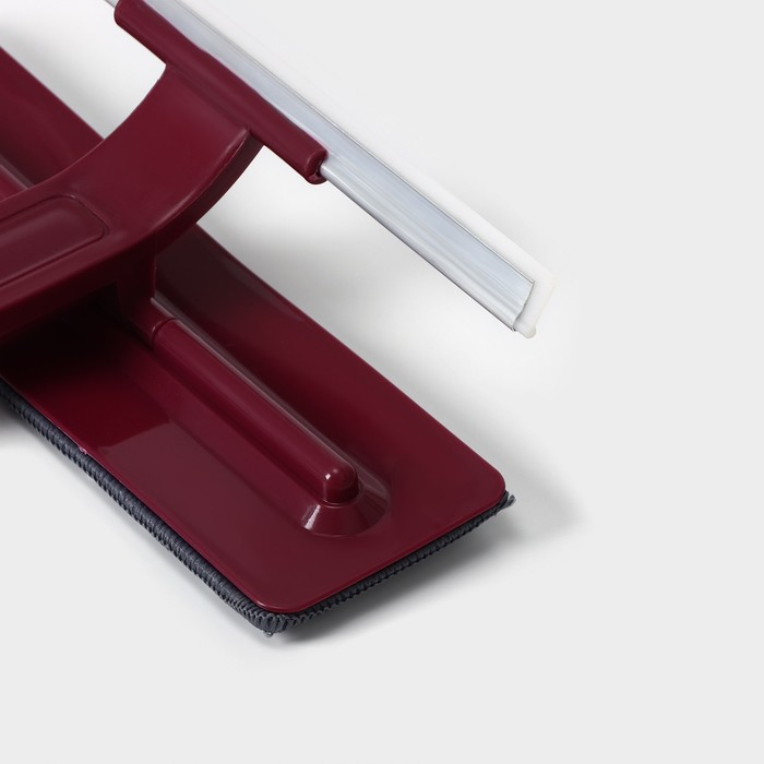 Щётка для окон Доляна, стальная телескопическая ручка 73(114) см, насадка из микрофибры 27×8 см, цвет МИКС Щётка для окон Доляна, стальная телескопическая ручка 73(114) см, насадка из микрофибры 27×8 см, цвет МИКС