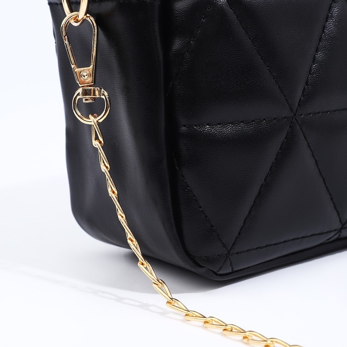 Сумка кросс-боди на молнии, цвет чёрный Сумка кросс-боди на молнии, цвет чёрный