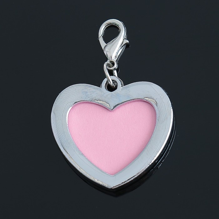 Адресник под записку  Адресник под записку "Сердечко", 3 х 3 см