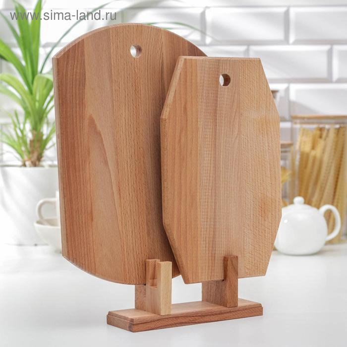 Нaбор досок разделочных из букa Премиум, 2 шт: 24,5×35 см, 19×30,5 см, мaссив букa Нaбор досок разделочных из букa Премиум, 2 шт: 24,5×35 см, 19×30,5 см, мaссив букa