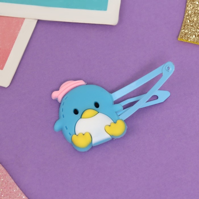 Набор для волос Набор для волос "Ширли" (2 резинки 5 см, 4 невидимки 5,5 см) единорог, голубой