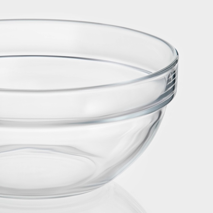 Салатник Luminarc EMPILABLE, 1,1 л, d=17 см, штабелируемый, стекло, прозрачный
