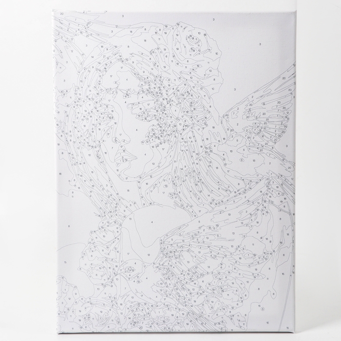 Картина по номерам с подрамником и поталью «Взгляд», 30 х 40 см Картина по номерам с подрамником и поталью «Взгляд», 30 х 40 см