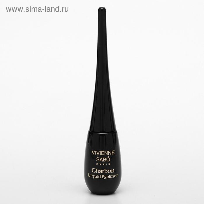 Подводка для глаз жидкая  Vivienne Sabo Charbon, тон 01, 6мл Подводка для глаз жидкая  Vivienne Sabo Charbon, тон 01, 6мл