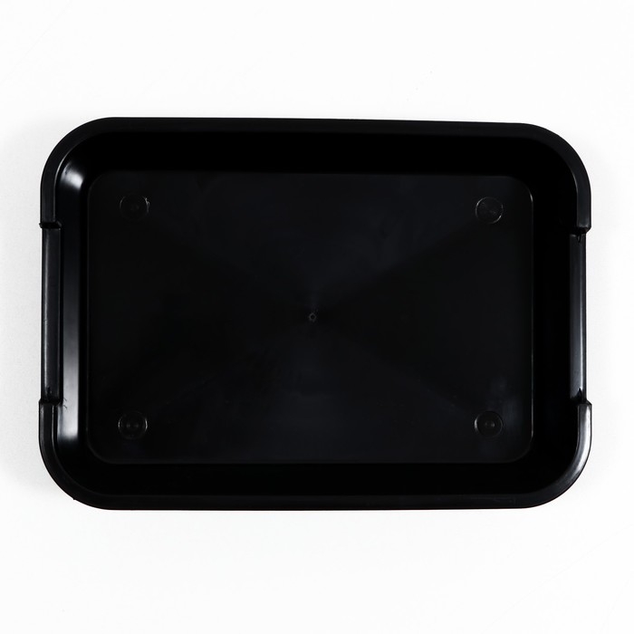 Туалет средний без сетки 36 х 26 х 6,5 см, чёрный Туалет средний без сетки 36 х 26 х 6,5 см, чёрный