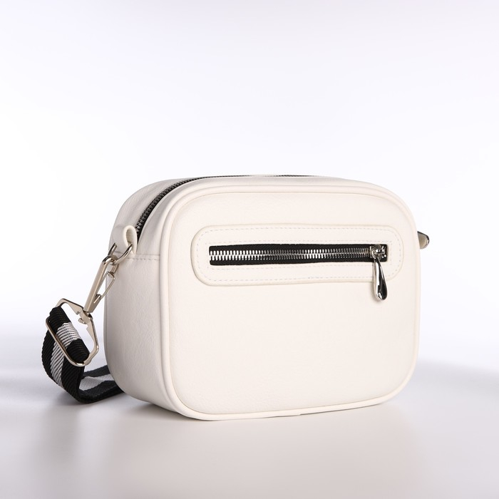 Сумка женская через плечо, TEXTURA, маленький размер, цвет белый Сумка женская через плечо, TEXTURA, маленький размер, цвет белый