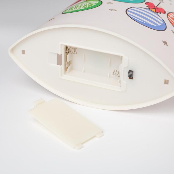 Светодиодная фигура «Ёлочные шары» 17 × 20 × 8 см, картон, батарейка ААх2 (не в комплекте), свечение тёплое белое Светодиодная фигура «Ёлочные шары» 17 × 20 × 8 см, картон, батарейка ААх2 (не в комплекте), свечение тёплое белое