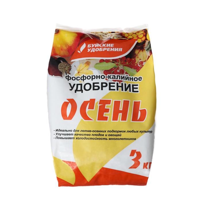 Удобрение  Удобрение "Буйские удобрения", фосфорно-калийное, "Осеннее", 3 кг
