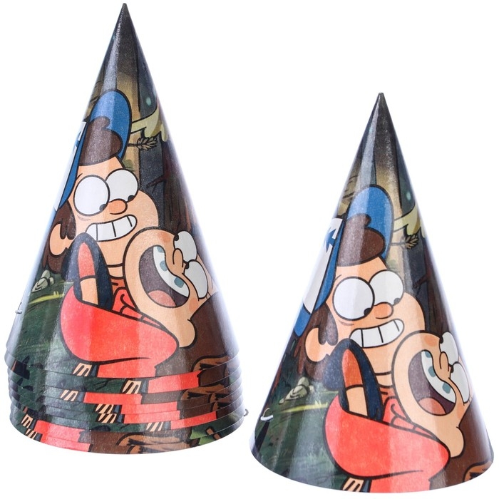 Набор одноразовой посуды, на 6 персон Набор одноразовой посуды, на 6 персон "С Днем Рождения", Гравити Фолз