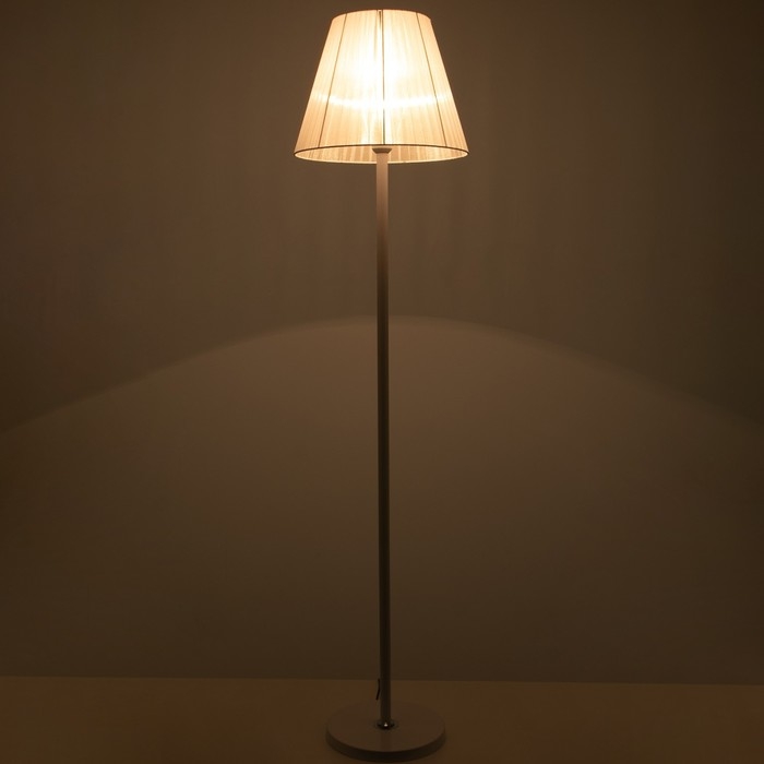 Торшер 16437/1WT Е27 40Вт белый 38х38х160 см