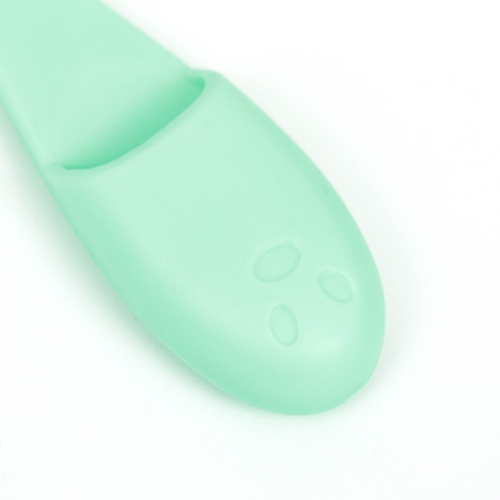 Зубная щетка для собак на палец, силиконовая, 14 см, голубая Зубная щетка для собак на палец, силиконовая, 14 см, голубая