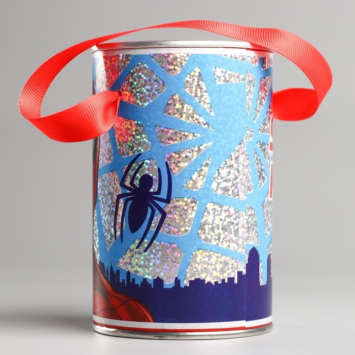 Копилка с голографией, 7,8 см х 7,8 см х 12 см Копилка с голографией, 7,8 см х 7,8 см х 12 см "Спайдер-мен", Человек-паук