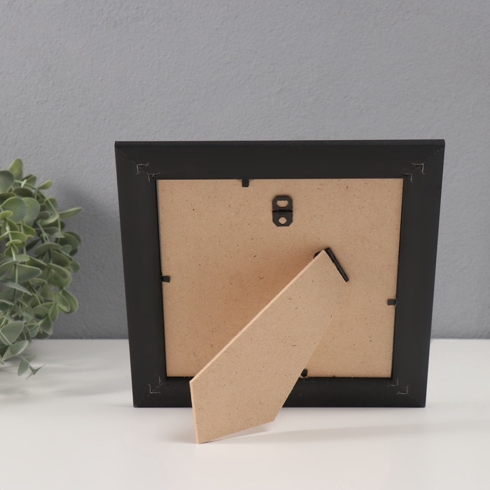 Фоторамка пластик Фоторамка пластик "Gallery" 15х15 см серебро (пластиковый экран)