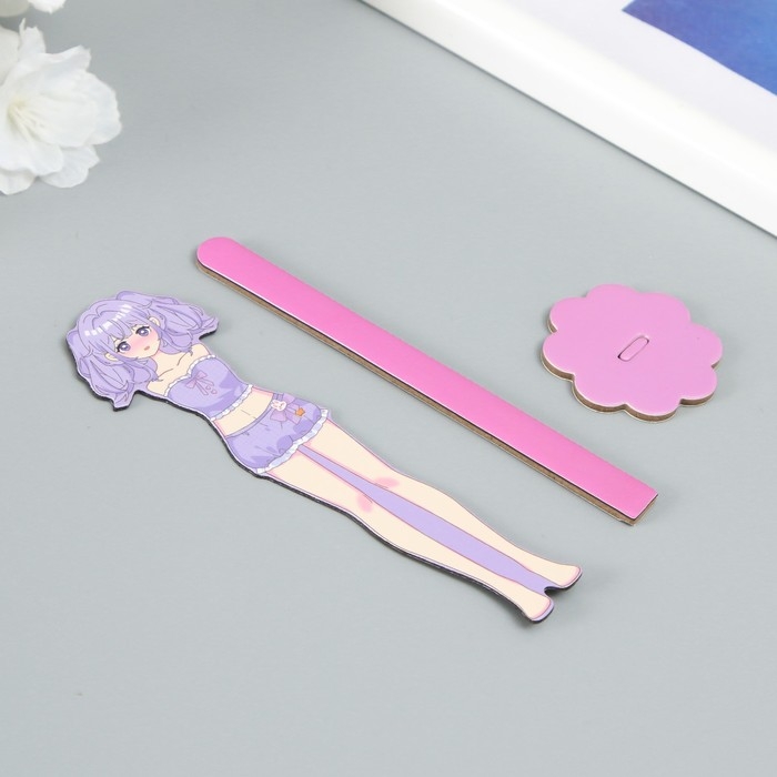 Наклейка-игра Наклейка-игра "Наряды принцессы" МИКС набор 3 листа, 2 куклы 16х11х2 см