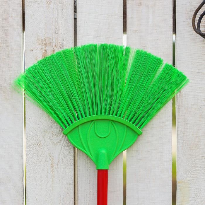 Метла веерная без черенка Доляна, 32×24,5 см, цвет МИКС Метла веерная без черенка Доляна, 32×24,5 см, цвет МИКС
