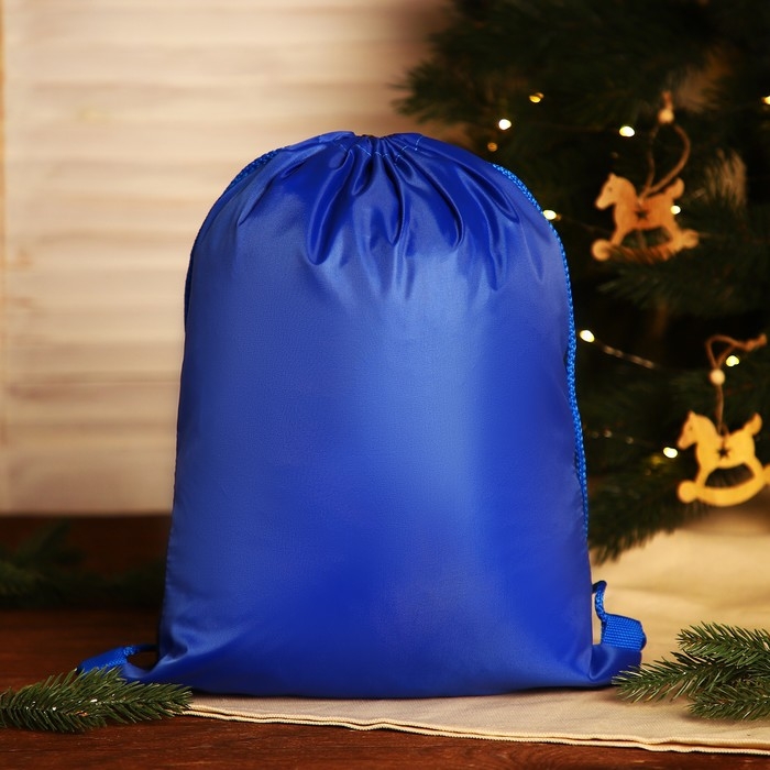 Мешок на шнурке, цвет синий/разноцветный Мешок на шнурке, цвет синий/разноцветный
