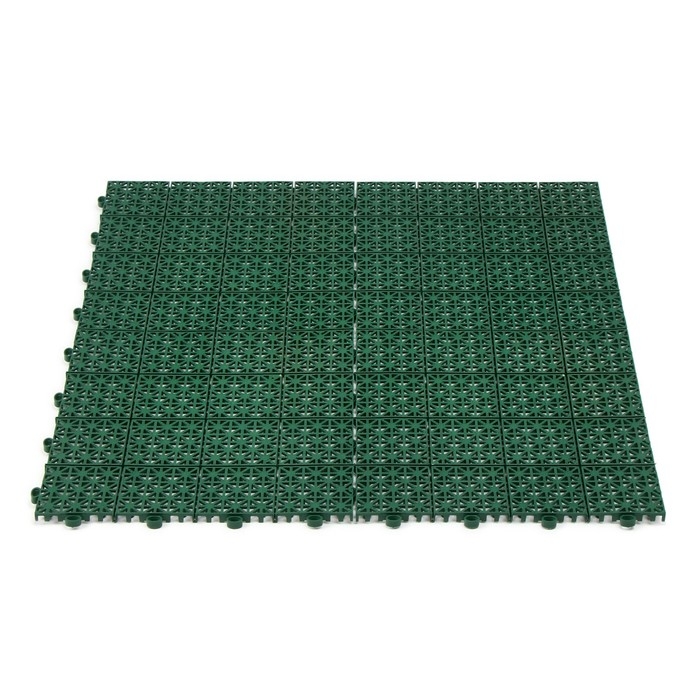 Модульное покрытие, 30 × 30 × 1,5 см, пластик, зелёное, 1 шт. Модульное покрытие, 30 × 30 × 1,5 см, пластик, зелёное, 1 шт.
