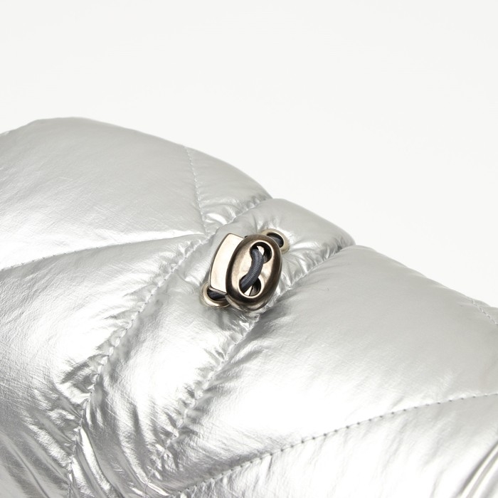 Комбинезон Комбинезон "Мальчик" с утяжкой, размер 16 (ДС 36 см, ОГ 46 см, ОШ 35 см), серебряный