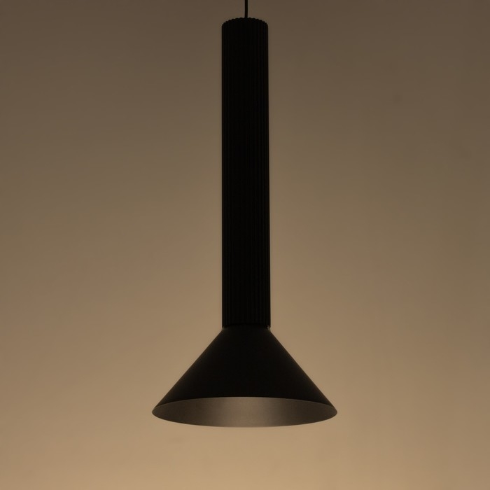 Светильник трековый SLIM Светильник трековый SLIM "Фонарь" LED 12Вт 3000K-6000К 48V CRI90 черный 17х17х39-139см