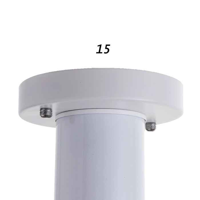 Люстра 2233/8WT E27 40Вт бело-золотой 108х108х20 см BayerLux