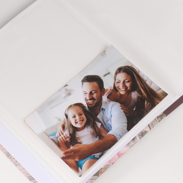 Фотоальбом на 100 фото 15х20 см Фотоальбом на 100 фото 15х20 см "Винтажные фотографии" МИКС 5х17,5х23 см