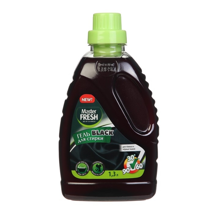 Гель для стирки Master FRESH BLACK, 1,3 л Гель для стирки Master FRESH BLACK, 1,3 л