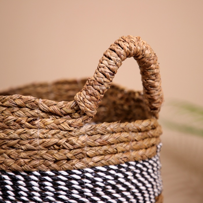 Корзина плетёная 35х35х40 см Корзина плетёная 35х35х40 см