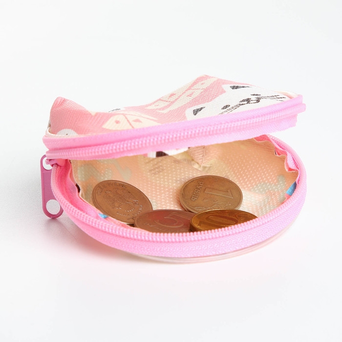 Кошелёк на молнии «Выбражулька», цвет МИКС