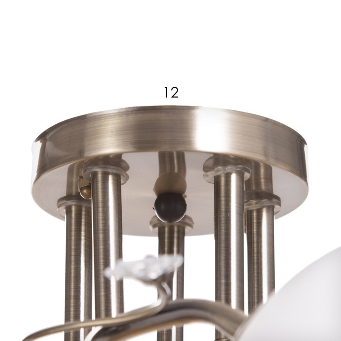 Люстра Люстра "Белинда" 5х40вт Е27 Бронза 49х19х23см